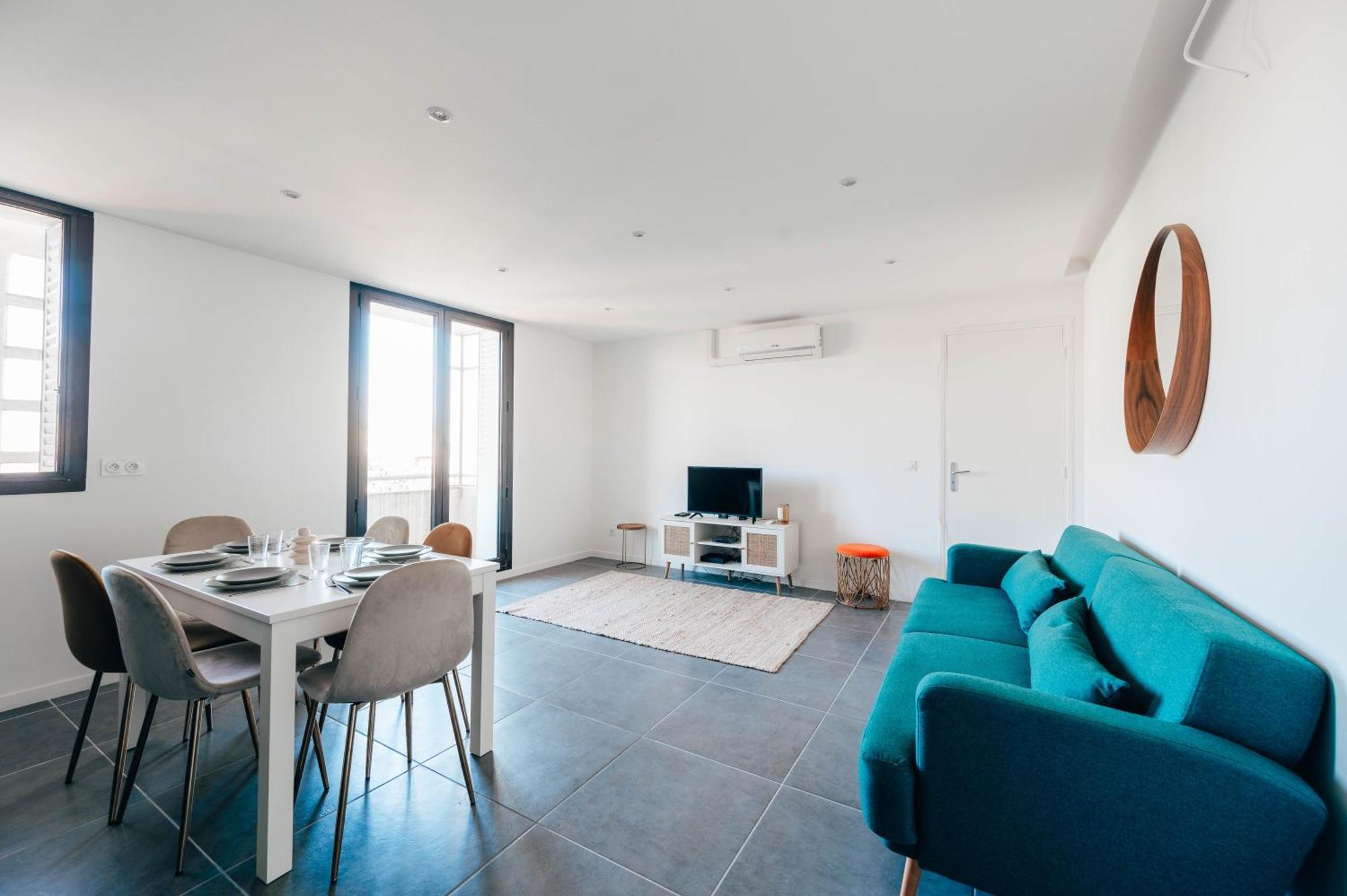 Velodrome 6 Couchages Avec Clim Lejlighed Marseille Eksteriør billede